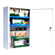 ARMADIETTO PRONTO SOCCORSO PVS CON 3 RIPIANI, 2 VANI INTERNI BIANCHI, IN METALLO - CAPACITA PER 3 PERSONE - CPS523 ARMADIETTO PRONTO SOCCORSO PVS CON 3 RIPIANI, 2 VANI INTERNI BIANCHI, IN METALLO - CAPACITA PER 3 PERSONE - CPS523