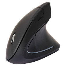 MOUSE ERGONOMICO VERTICALE WIRELESS 2.4G 123X65X82 MM - NERO - KF10714
