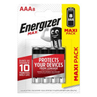 Batterie Energizer max aaa conf. da 8