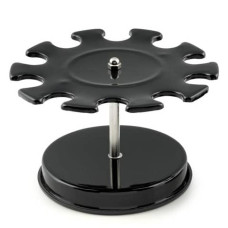 PORTATIMBRI TONDO IN METALLO NERO Ø 138XH.90 MM ITERNET 10 POSTI 7202