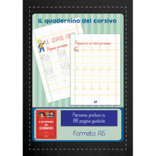 QUADERNINO DEL CORSIVO LOGOS 15X21 CM ROSSO 88 PAGINE