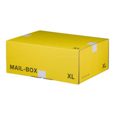 SCATOLE POSTALI GIALLE 460X333X174 MM - CONF. 20 PZ BONG MISURA XL 212151420