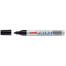 MARCATORE PERMANENTE PAINT PUNTA TONDA 2,8 MM NERO M PX20 N