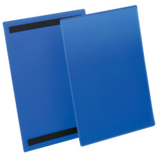 TASCHE PER IDENTIFICAZIONE DURABLE CON BANDE MAGNETICHE BLU FORMATO ESTERNO MM. 223X313 - INSERTO A4 VERTICALE CONF. DA 50 - 174407 TASCHE PER IDENTIFICAZIONE DURABLE CON BANDE MAGNETICHE BLU FORMATO ESTERNO MM. 223X313 - INSERTO A4 VERTICALE CONF. DA 50 - 174407