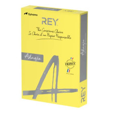 REY ADAGIO CARTA COLORATA A4 160 GR GIALLO INTENSO