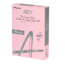 REY ADAGIO CARTA COLORATA A3 80 GR ROSA