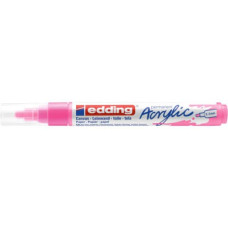 MARCATORE ACRILICO EDDING 5100 - PUNTA TONDA 2-3 MM TRATTO MEDIO - ROSA-FLUO - 4-5100069