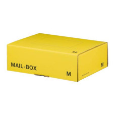SCATOLE POSTALI GIALLE 331X241X104 MM - CONF. 20 PZ BONG MISURA M 212151220