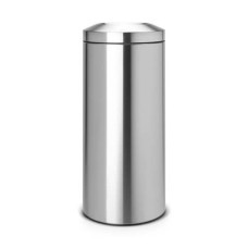 CESTINO IGNIFUGO BRABANTIA FLAMEGUARD PAPER BIN INOX SATINATO 30 L H 68,5 CM 378621