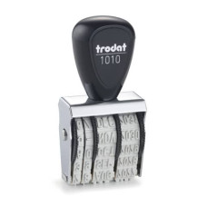 DATARIO IN GOMMA TRODAT CLASSIC 1010 IN GOMMA - CARATTERE 4 MM 54175