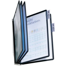 LEGGIO DA PARETE DURABLE SHERPA® WALL 5 PANNELLI A4 ABS NERO 581001