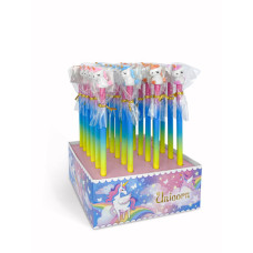 ESPOSITORE 24 MATITE LEBEZ UNICORN - 4 SOGGETTI ASSORTITI ESPOSITORE 24 MATITE LEBEZ UNICORN - 4 SOGGETTI ASSORTITI