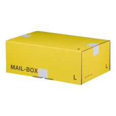 SCATOLE POSTALI GIALLE 395X248X141 MM - CONF. 20 PZ BONG MISURA L 212151320
