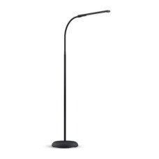 LAMPADA DA TERRA A LED MAUL PIRRO H 125 CM NERO CON DIMMER Z810003