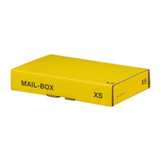 SCATOLE POSTALI GIALLE 244X145X43 MM - CONF. 20 PZ BONG MISURA XS 212151020