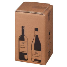 SCATOLE PER BOTTIGLIE WINE PACK CONF. 10 PZ BONG QUATTRO BOTTIGLIE 222103210