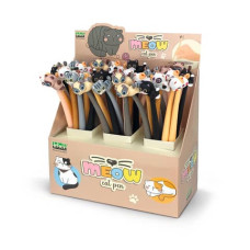 ESPOSITORE 36 PENNE CON CAPPUCCIO LEBEZ FLEXY CAT - 6 SOGGETTI ASSORTITI 81901 ESPOSITORE 36 PENNE CON CAPPUCCIO LEBEZ FLEXY CAT - 6 SOGGETTI ASSORTITI 81901