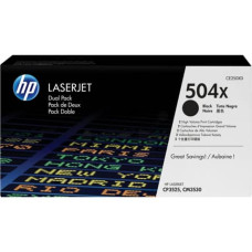 TONER ALTA CAPACITA 504X HP NERO  CONF. 2 - CE250XD