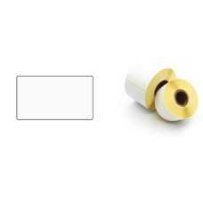 ETICHETTE AD. IN ROTOLI PER STAMPANTI TRASF.TERMICO DIRETTO PRINTEX 50X30 MM BIANCO PERMANENTE 5000 PEZZI - ETE5030