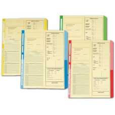 CARTELLINE A 2 LEMBI 4PRO DICHIARAZIONE DEI REDDITI A4 CELLULOSA 225 G/M² DORSO 2 CM VERDE CONF. DA 50 PEZZI - 4175 03
