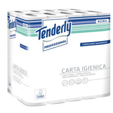 CARTA IGIENICA TENDERLY SALVASPAZIO 2 VELI 30 ROTOLI DA 160 STRAPPI