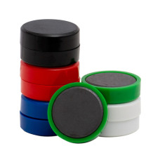 MAGNETI PER LAVAGNE BIANCHE 35 MM Q-CONNECT COLORI ASSORTITI - CONFEZIONE DA 10 PEZZI - KF02649 MAGNETI PER LAVAGNE BIANCHE 35 MM Q-CONNECT COLORI ASSORTITI - CONFEZIONE DA 10 PEZZI - KF02649