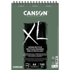 BLOCCO SPIRALATO SUL LATO CORTO CANSON XL RECYCLED 50 FF 160 G/M² A4 C200777128
