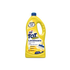 LAVAINCERA DETERGENTE PER PAVIMENTI PREGIATI SMAC TOT GIALLO CON CERA DI CARNAUBA 1000 ML - M74426