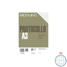 FOGLI PROTOCOLLO FABRIANO BIANCO 60 G/M² 29,7X42 CM RIGATO COMMERCIALE CONF. 200 FOGLI - 02910560