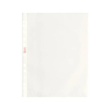 BUSTE A PERFORAZIONE UNIVERSALE GOFFRATE ESSELTE OFFICE 22X30 CM TRASPARENTE ANTIRIFLESSO  CONF.150 - 395697100