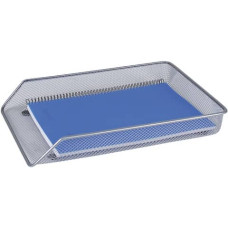 VASCHETTA PORTADOCUMENTI CARICAMENTO FRONTALE 365X55X280 MM ARGENTO - KF00843