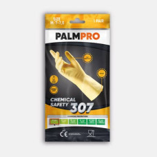 GUANTI RIUSABILI ICOGUANTI IN LATTICE S TRASPARENTI NUT/SMALL