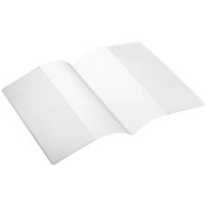 LIBRETTO PORTA DOCUMENTI - PORTA GREEN PASS DURABLE 210X148 MM FORMATO A6 - TRASPARENTE - CONF. 10 PZ. - 2140-19