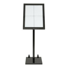 ESPOSITORE LUMINOSO A LED SECURIT® BLACK STAR IN METALLO 46X41X136 CM NERO MCS-4A4-BL-SET ESPOSITORE LUMINOSO A LED SECURIT® BLACK STAR IN METALLO 46X41X136 CM NERO MCS-4A4-BL-SET