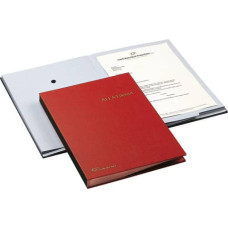 LIBRO FIRMA FRASCHINI 18 INTERCALARI CON FORI ROSSO 618-A-DR