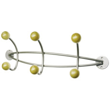 APPENDIABITI DA MURO - 6 POMELLI ALCO ARGENTO/LEGNO U702823 APPENDIABITI DA MURO - 6 POMELLI ALCO ARGENTO/LEGNO U702823