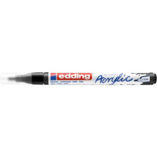 MARCATORE ACRILICO EDDING 5300  - PUNTA TONDA 1-2 MM TRATTO FINE - NERO-INTENSO - 4-5300901