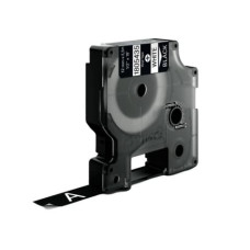 NASTRO IN NYLON PER ETICHETTATRICE RHINO COLORE BIANCO/NERO DYMO 12 MM X 5,5 MT