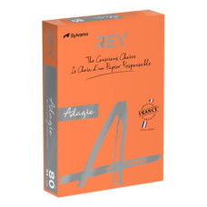 CARTA COLORATA A4 SYLVAMO REY ADAGIO 80 G/M² ARANCIO 21 - RISMA DA 500 FOGLI - ADAGI080X639
