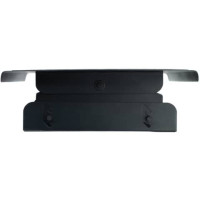 Poggiapiedi Fellowes professional series™ heavy duty in acciaio nero con altezze regolabili di 105/120/135mm