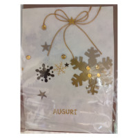 Biglietti di natale Saemec in carta riso conf. 12 pezzi 6 soggetti sc21428