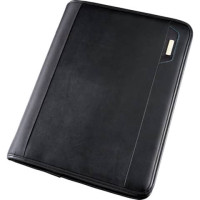 Cartella portadocumenti con custodia multiuso Alassio trento in similpelle 36x5x28,5 cm a4 nero