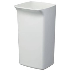 CONTENITORE PORTARIFIUTI DURABLE DURABIN SQUARE 40 POLIETILENE BIANCO 1800798010