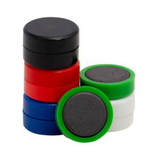 MAGNETI PER LAVAGNE BIANCHE 25MM Q-CONNECT COLORI ASSORTITI - CONFEZIONE DA 10 PEZZI - KF02643 MAGNETI PER LAVAGNE BIANCHE 25MM Q-CONNECT COLORI ASSORTITI - CONFEZIONE DA 10 PEZZI - KF02643