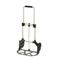 CARRELLO PORTAPACCHI SERENA GROUP IN ALLUMINIO E PLASTICA GRIGIO/NERO 48X98 CM - GZS100