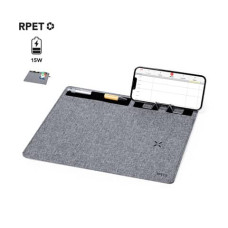 TAPPETINO PER MOUSE CON CARICATORE WIRELESS INGRESSO 15W 20860