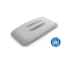 COPERCHIO ECO PER CONTENITORE PORTARIFIUTI DURABIN® 60 L RETTANGOLARE GRIGIO DURABLE - 1800504050