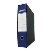 Registratore commerciale TOPToo con custodia dorso 8 cm blu 23x30 cm