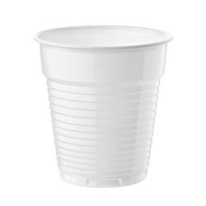 BICCHIERI MONOUSO DOPLA PROFESSIONAL LINEA VENDING PER DISTRIBUTORI AUTOMATICI 166 CC POLISTIROLO BIANCO CF.100 - 42115