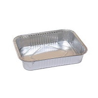 Contenitori rettangolari a bordo g senza coperchio Cuki Professional 210 x 268 x 49 mm 5 porzioni - conf. da 100 pezzi